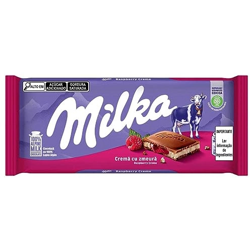 Choc Milka C/creme De Frambroesa 100g