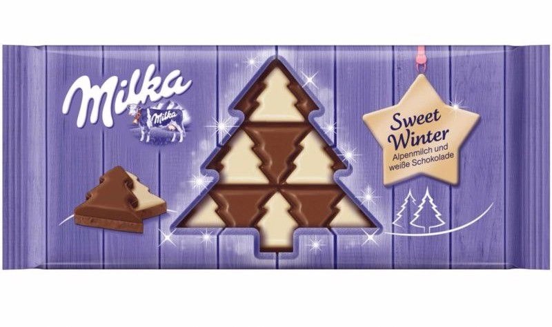 Choc Milka Sweet Wint 100g