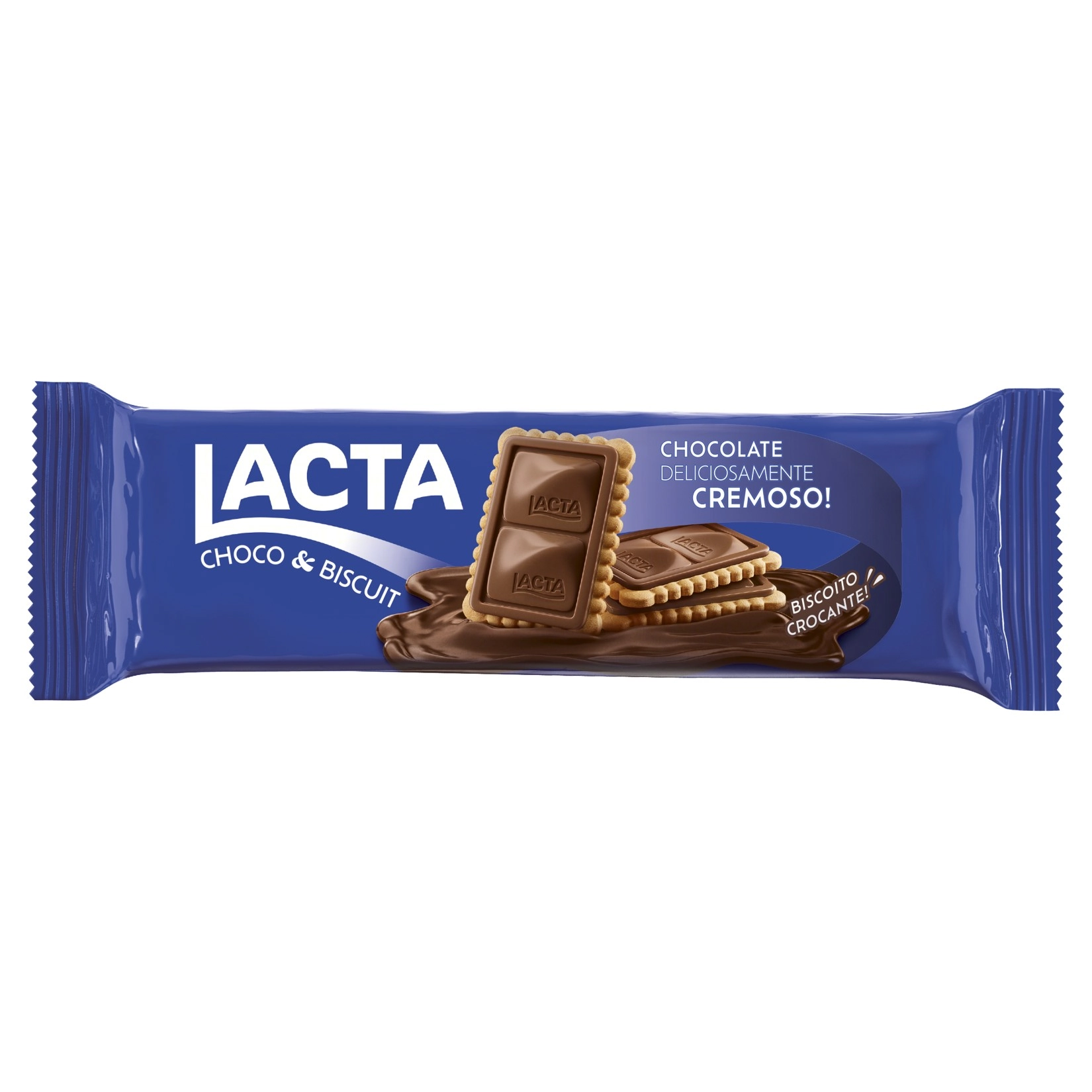 Biscoito Lacta Choco Biscuit Pacote 72g