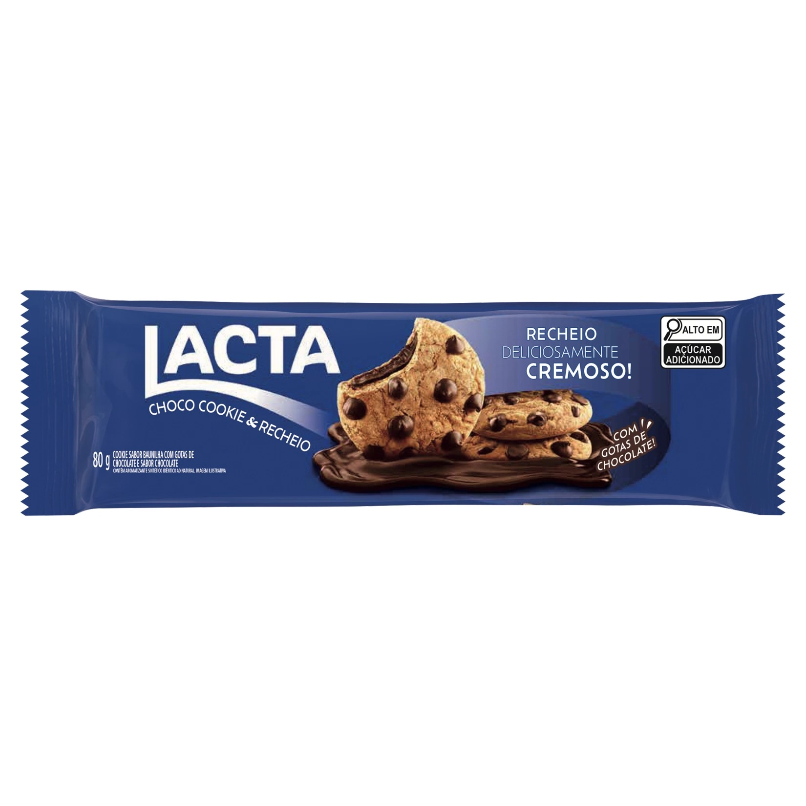 Cookie Recheado LACTA 80g