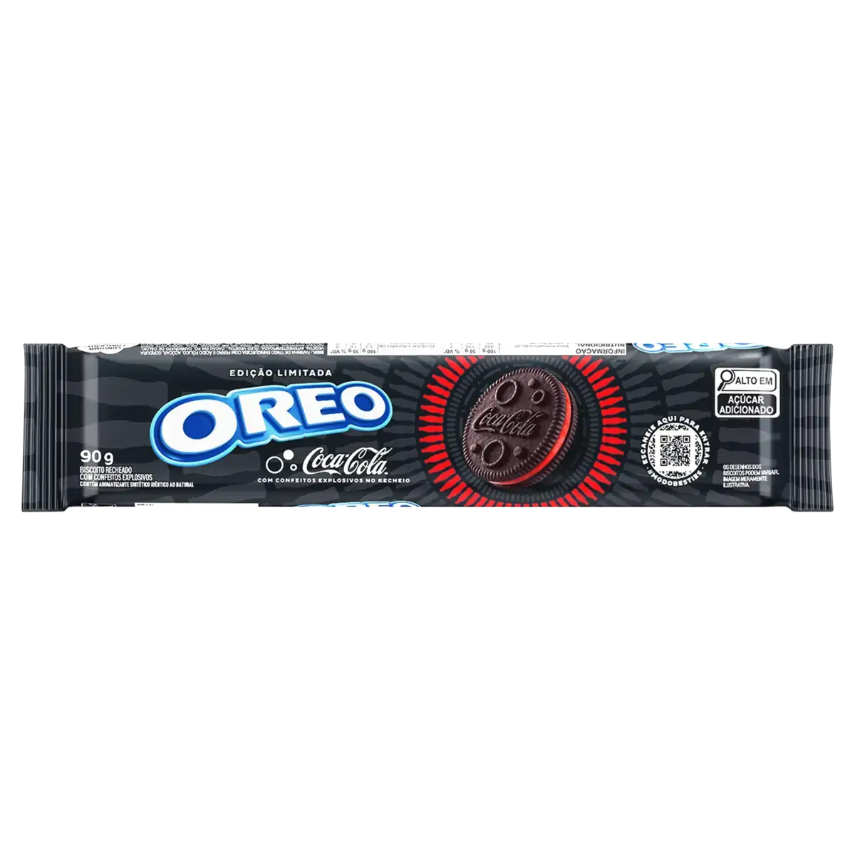 Biscoito Coca-Cola Oreo Pacote 90g