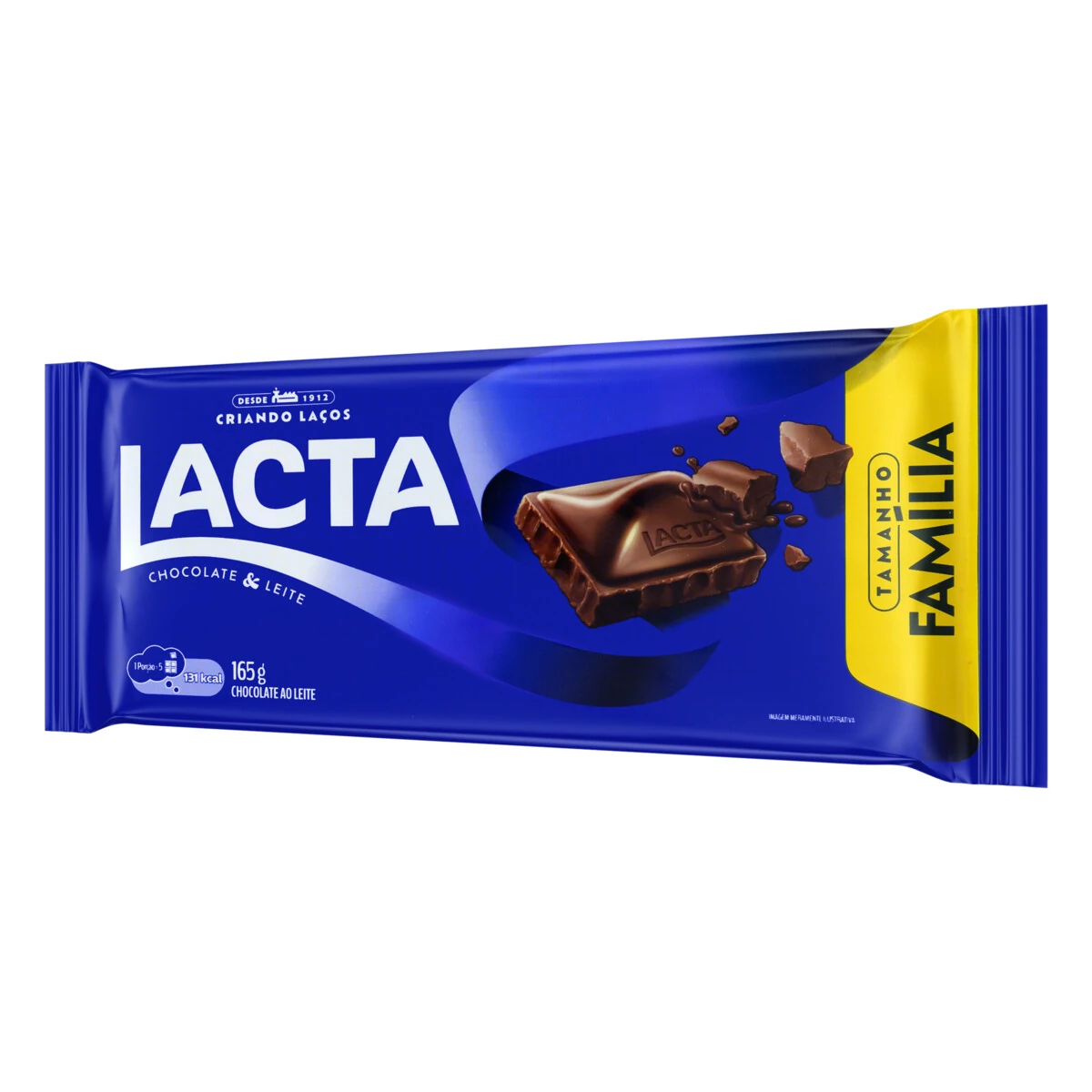 Tabua 145g Lacta Ao Leite