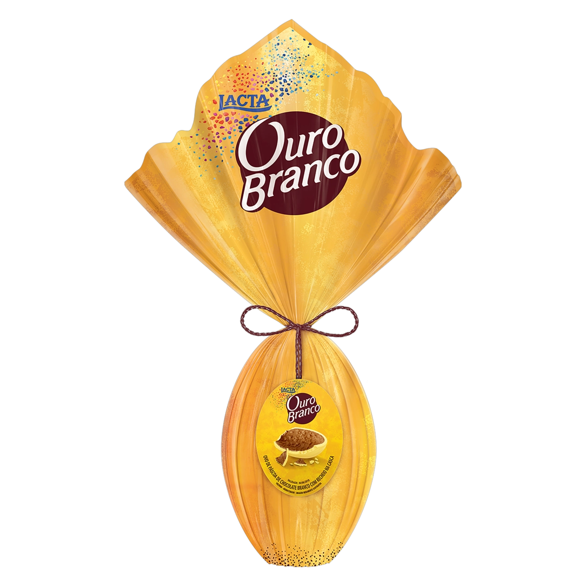 Ovo De Páscoa Ouro Branco Lacta 345g