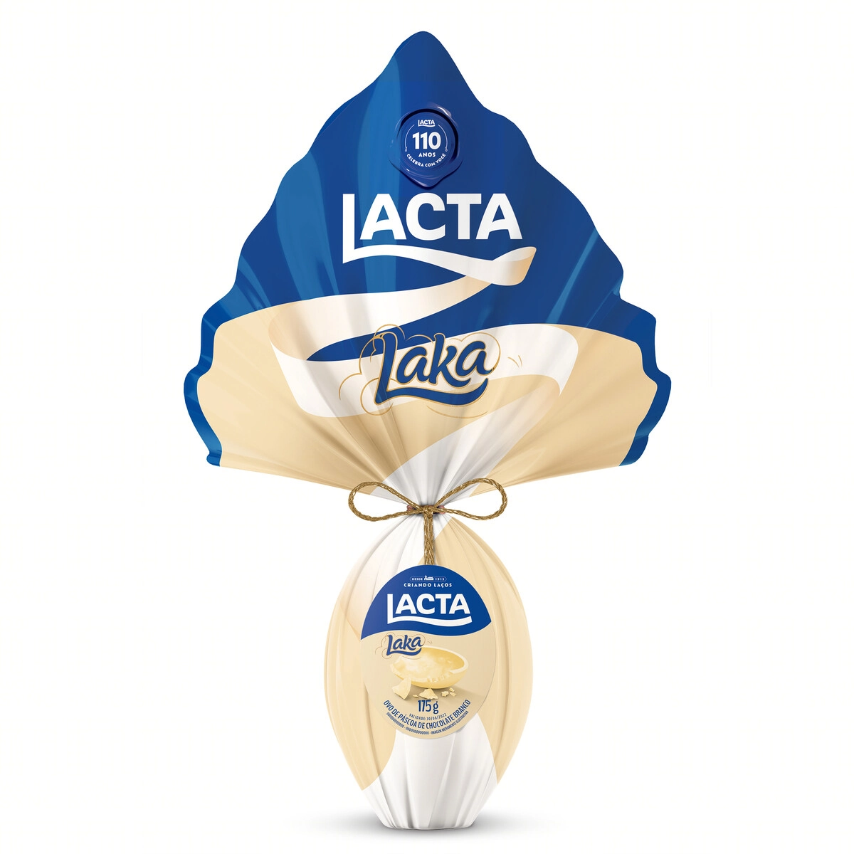 Ovo de Páscoa Laka Lacta 175g