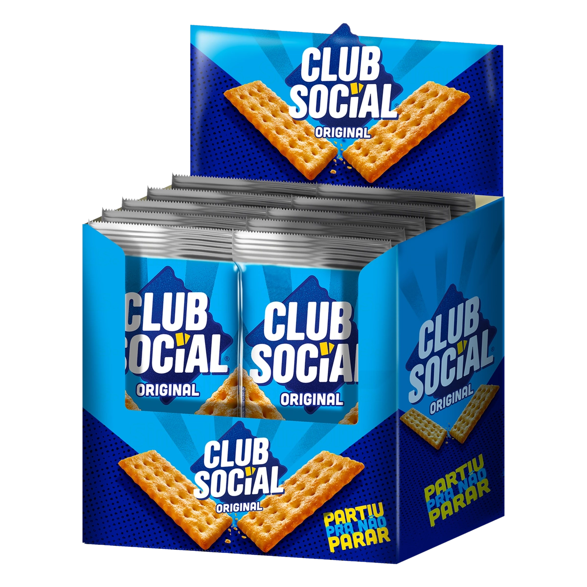 Biscoito Original Club Social Caixa 288g 12 Unidades