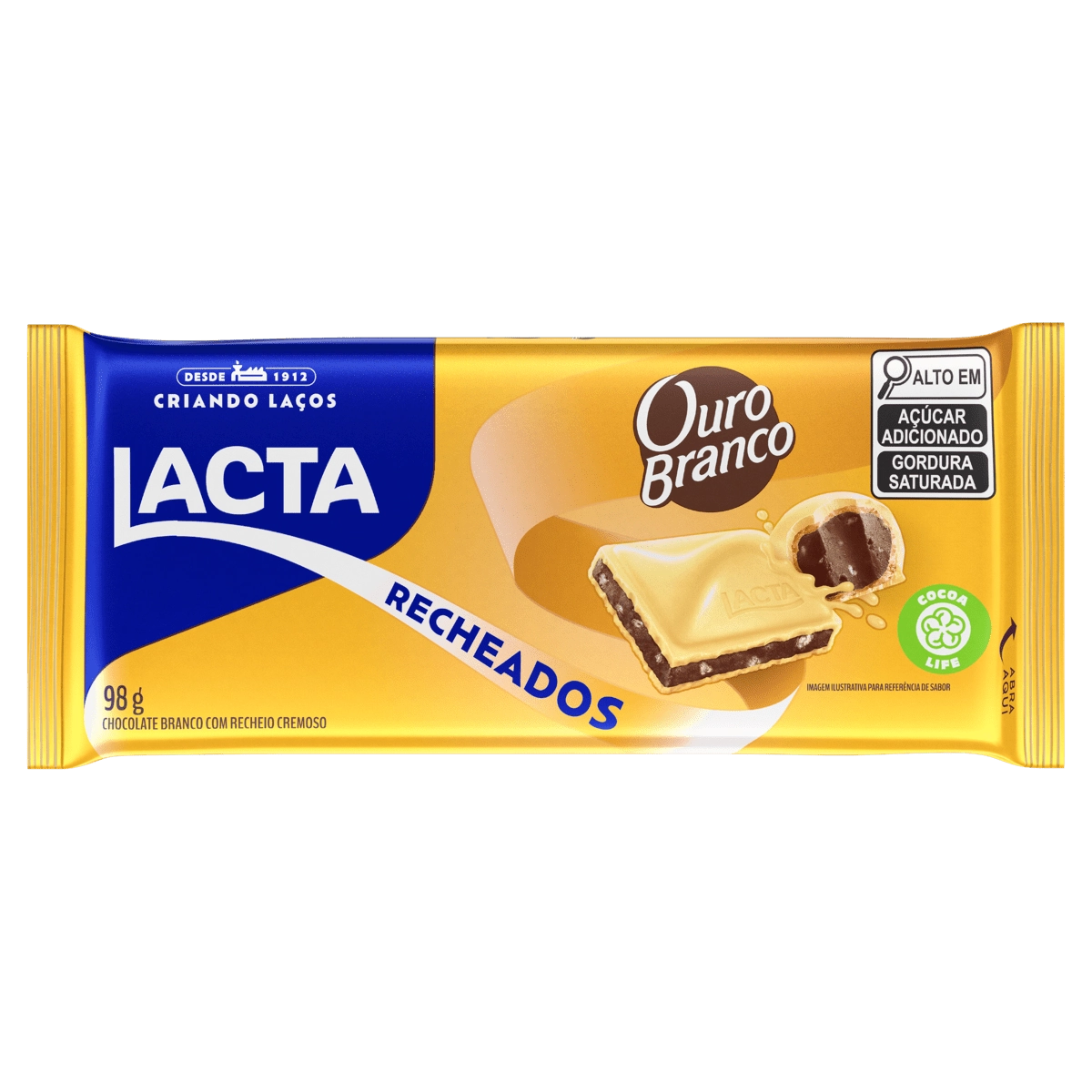 Choc Barra Lacta Oreo 90g