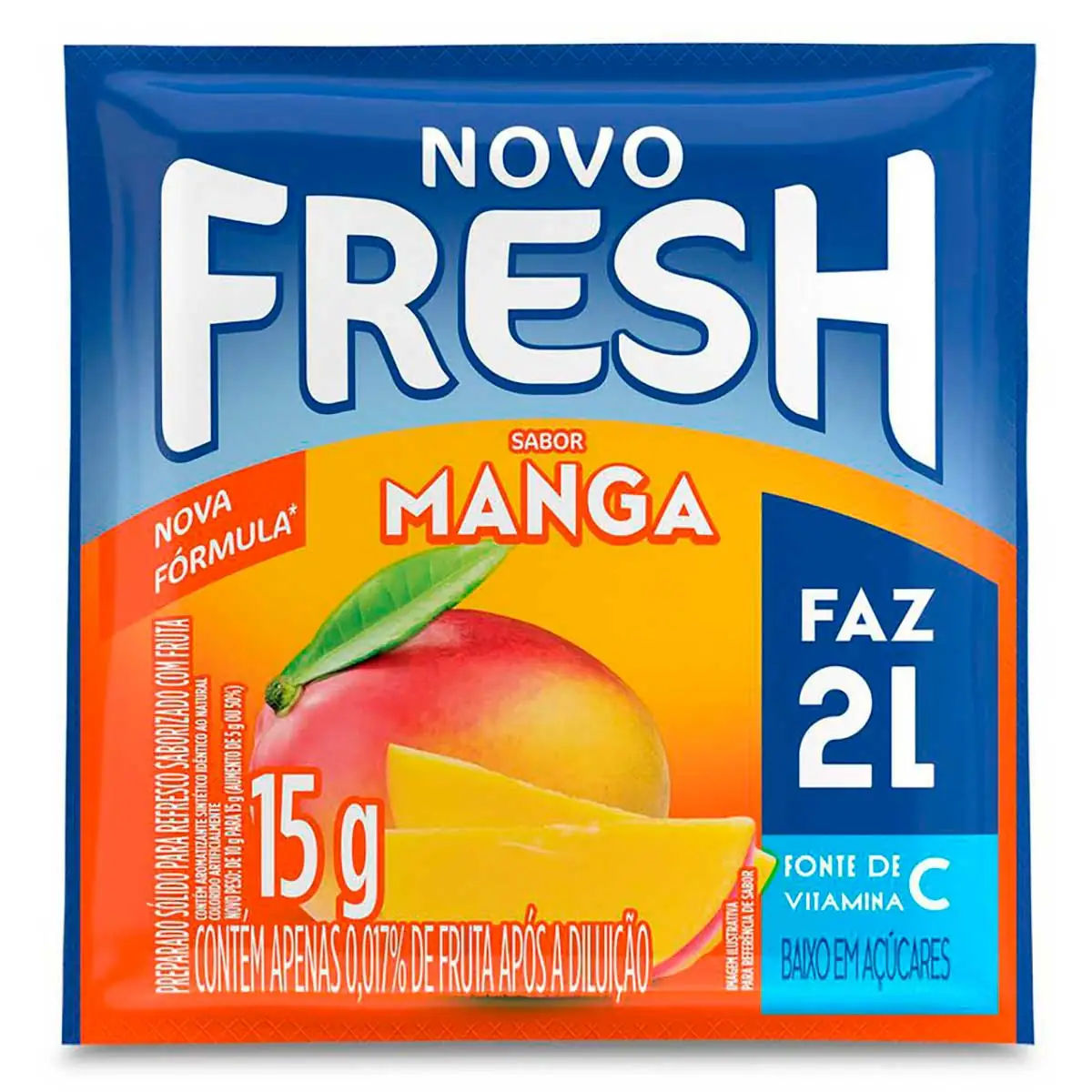 Refresco em pó Fresh Manga 15g