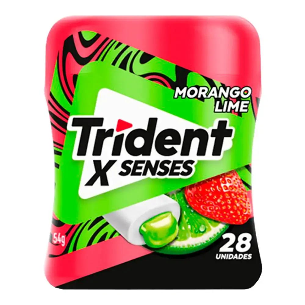 Trident Xsenses Garrafa 54g Moran/limao