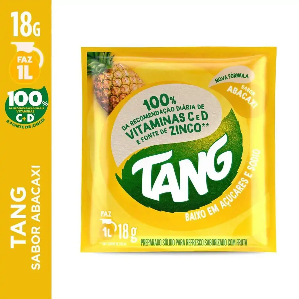 Refresco em pó Tang Abacaxi 18g