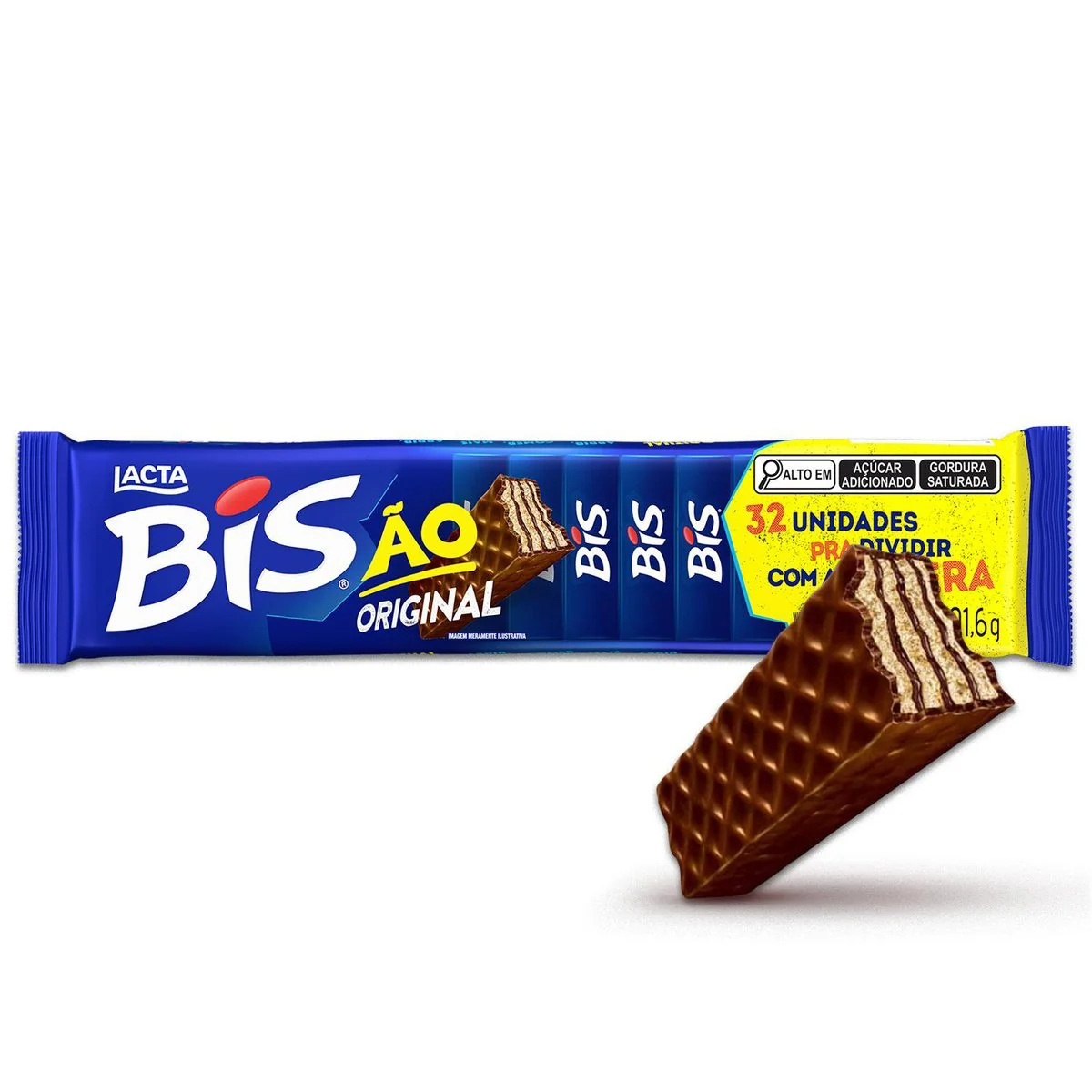 Chocolate Bisão ao Leite 201,6g