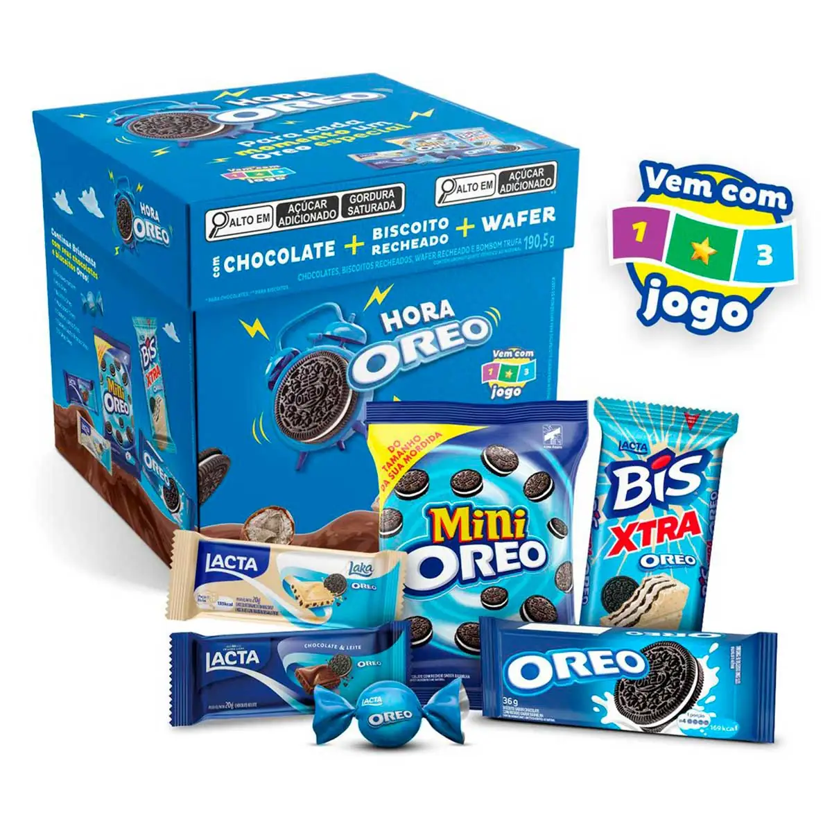 Caixa Hora Oreo Favoritos 190,5g
