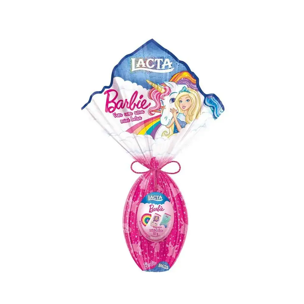Ovo Pascoa Lacta 157g Barbie