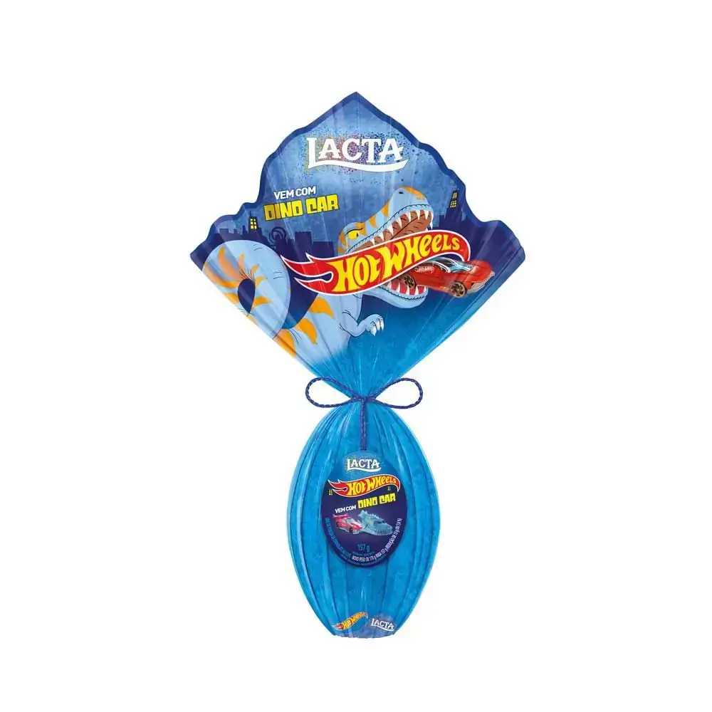 Ovo Pascoa Lacta Hotwheels N15 157g