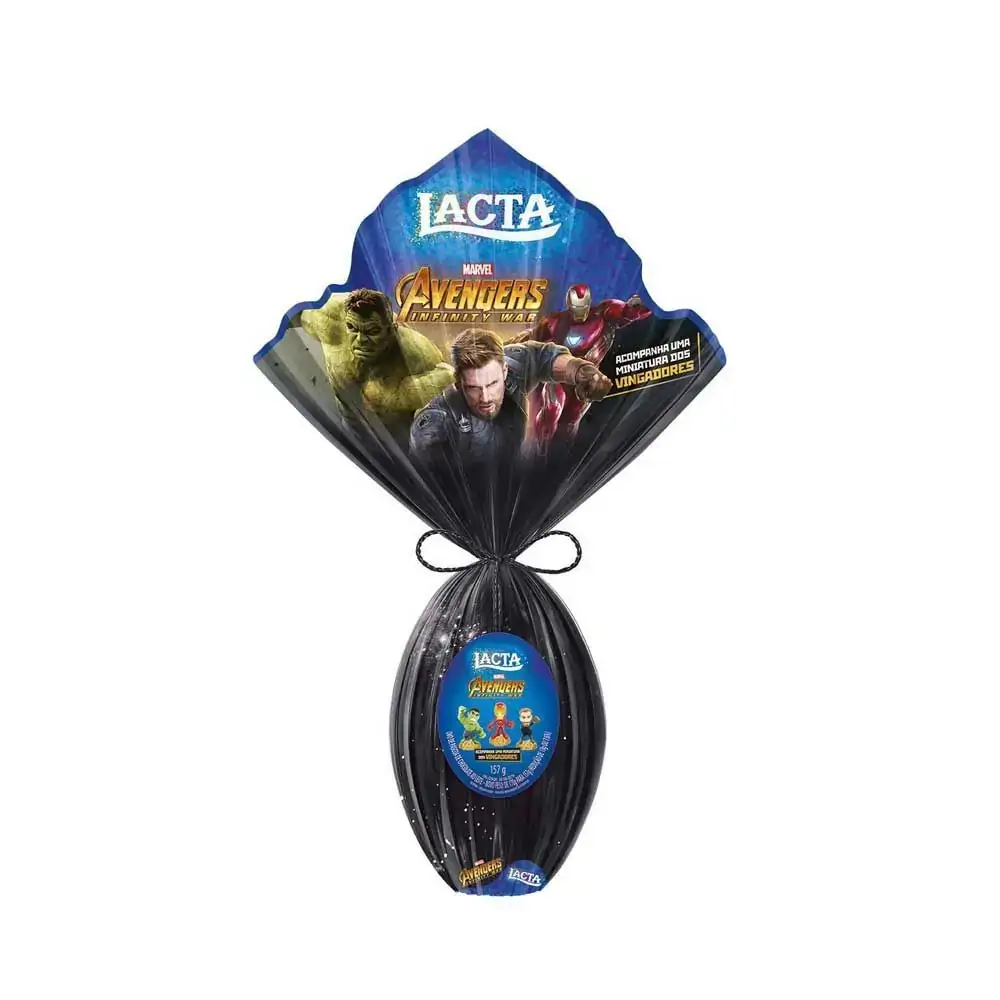 Ovo Pascoa Lacta 157g Vingadores Herois