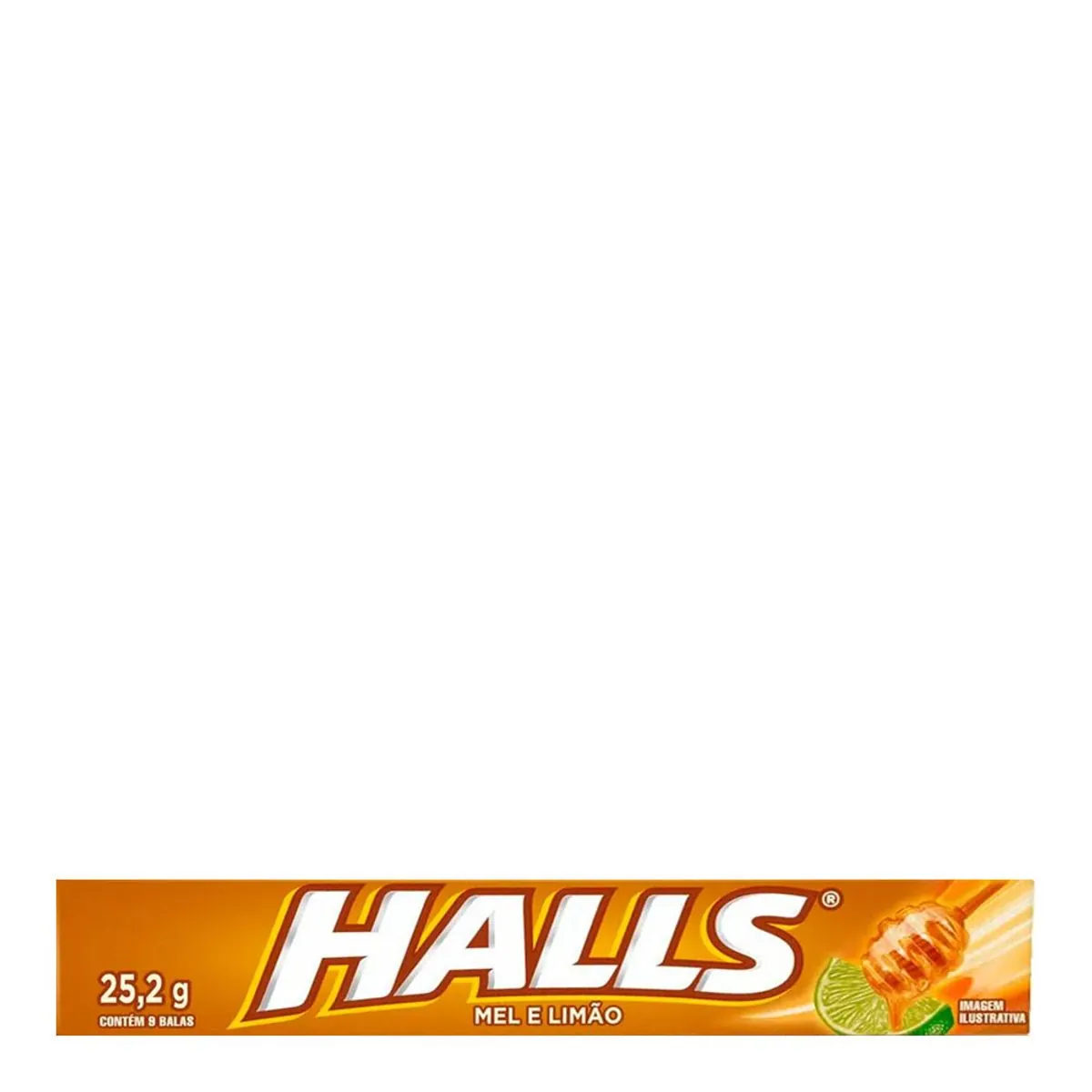 Bala Mel E Limão Halls Pacote 25,2g