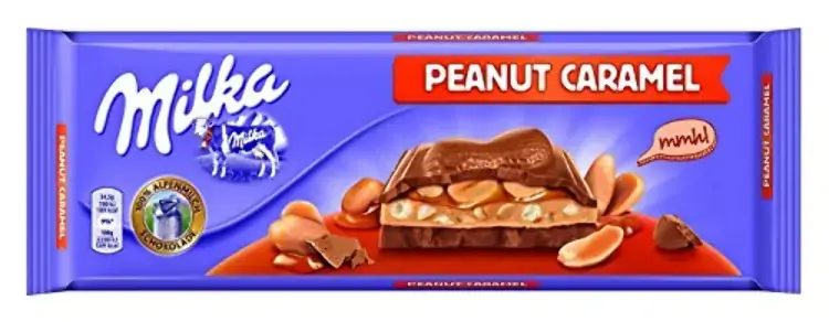 Milka Peanut Caramel 3 X 276g