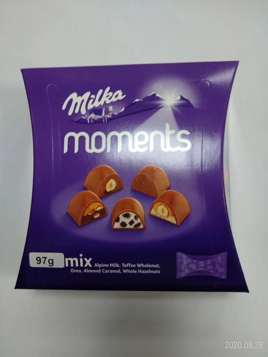 Choco Milka Bombom Moments Mix 97g Mondelez