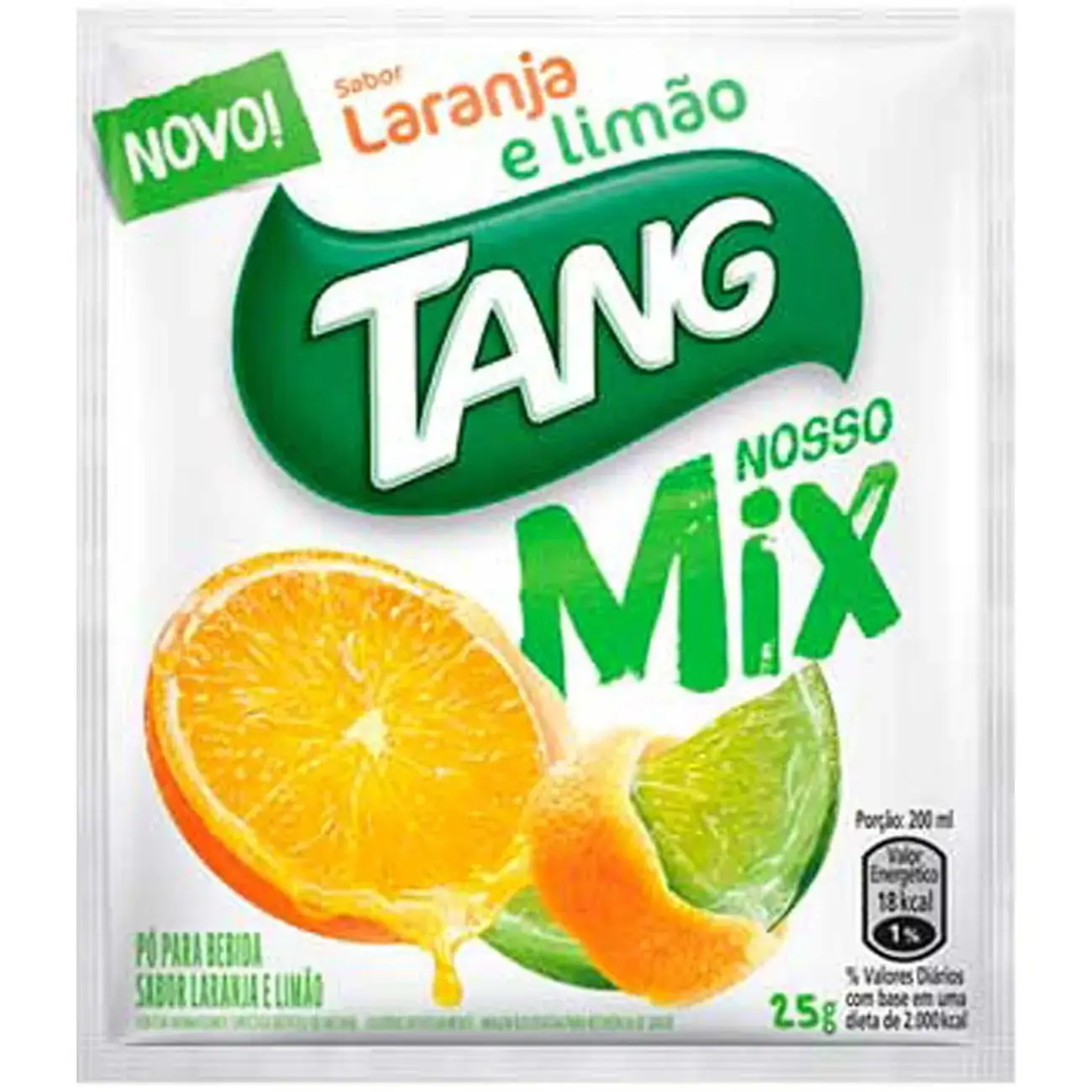 Refresco Em Po Laranja/limao 25g Tang