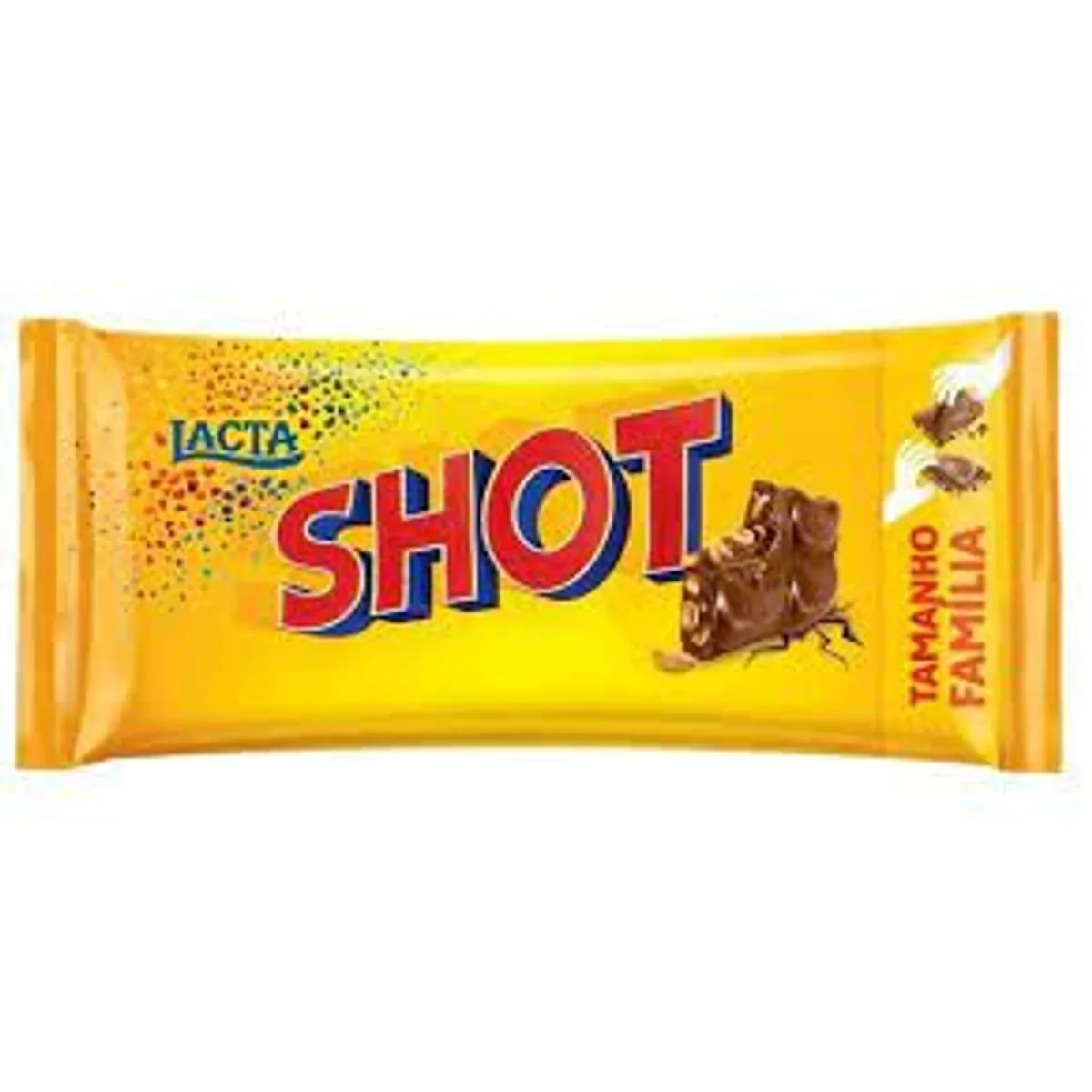 Chocolate ao leite com amendoim Shot 80g