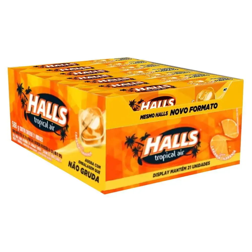 Halls 30dsx21unx34g Laranja Tro Air