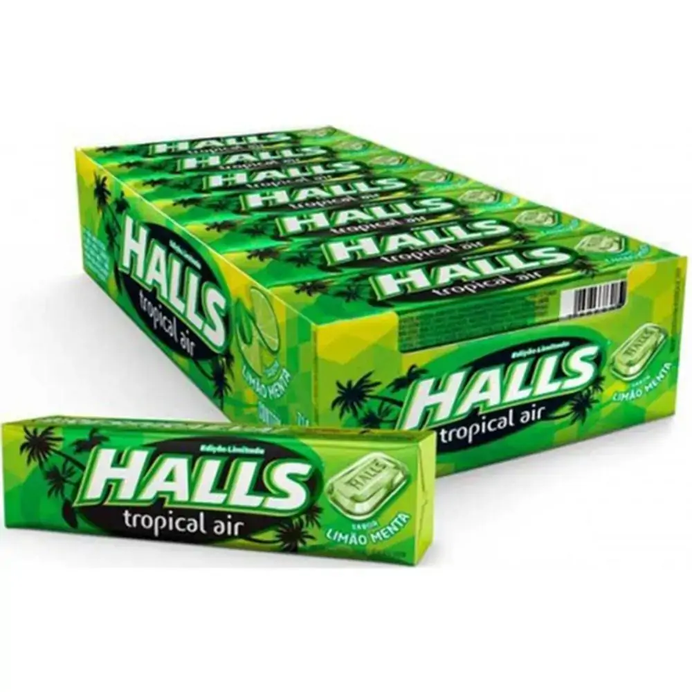 Halls 30dsx21unx34g Lemon Mint