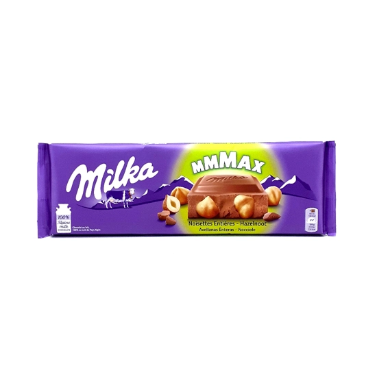 Choc Milka 270g Whole Hazelnuts