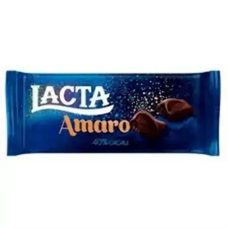 Choco Meio Amargo Amaro 135g Lacta Mondelez