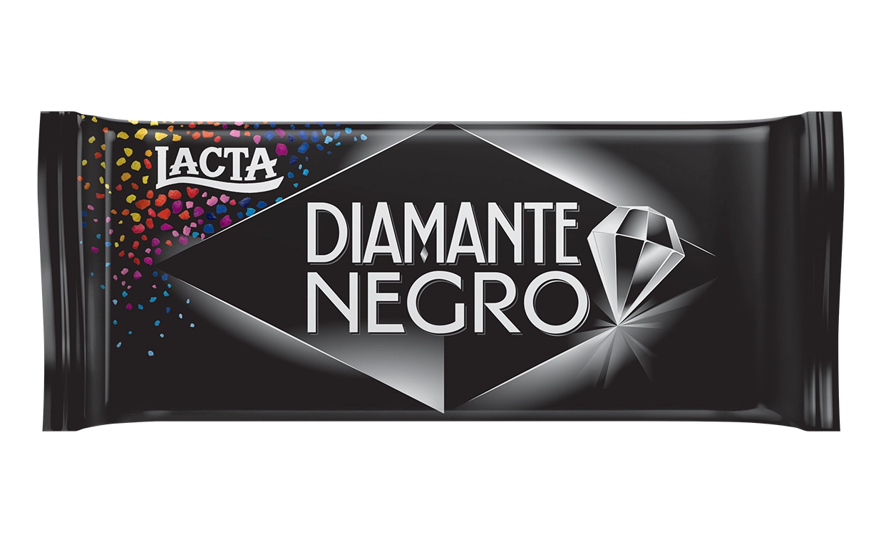 Chocolate Tabua Diamante Negro 135g Lacta
