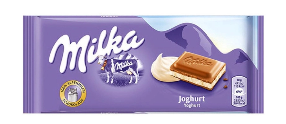 Choc.milka Yoghurt Cream 100gr