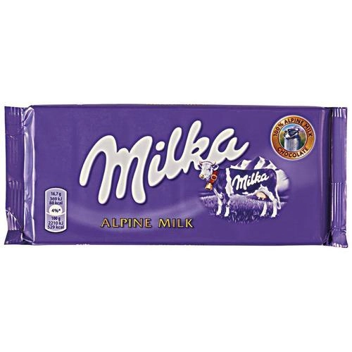 Milka Alpino Ao Leite 100,0g 24un