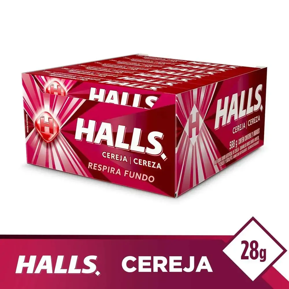 Dp Halls Cereja 21x28g