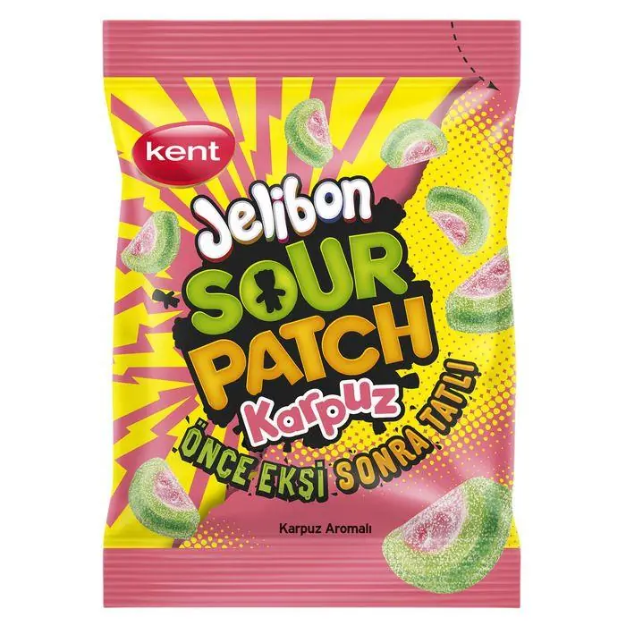 Bala Sabor Melancia Sour Paatch 80g