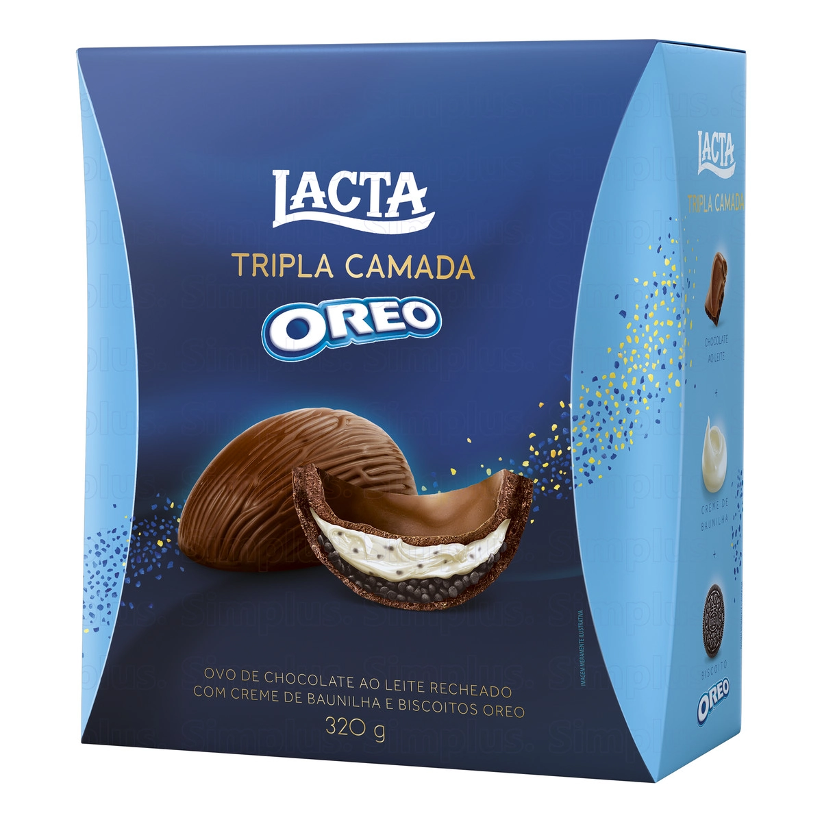 Ovo Pascoa Lacta Oreo 305g