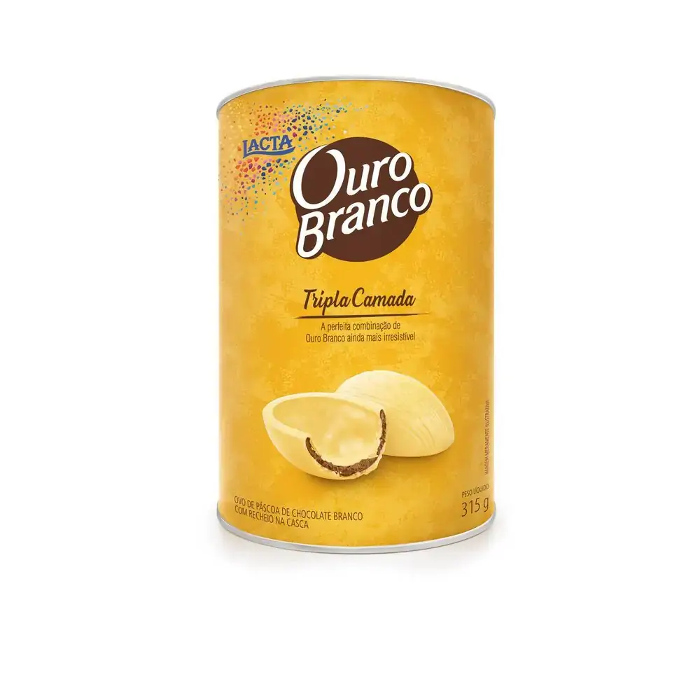 Ovo Pascoa Lacta Ouro Branco 315g