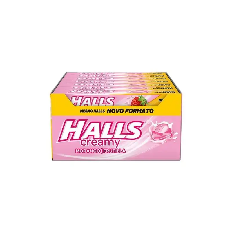 Bala Halls Un Morango Cream