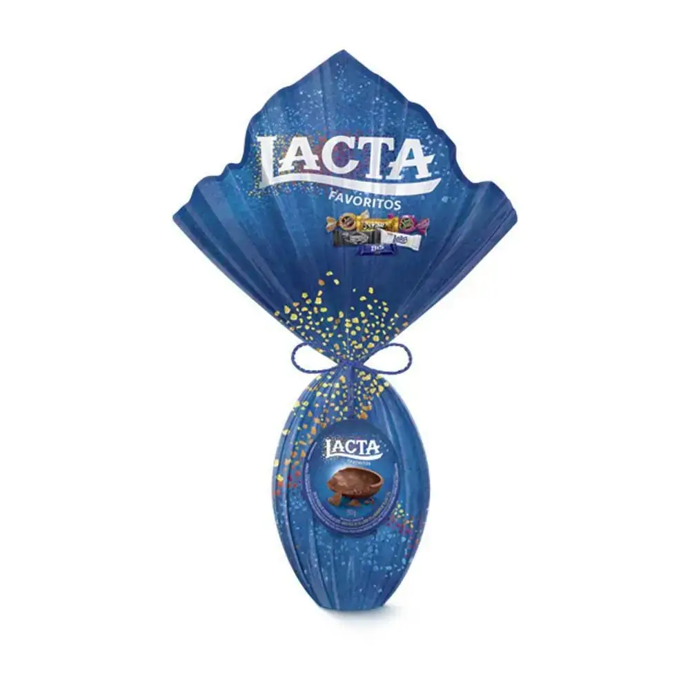 Ovo Pascoa Lacta Favoritos 753g