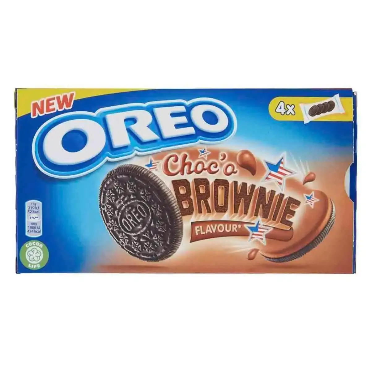 Biscoito Oreo Flavour Brownie 176g