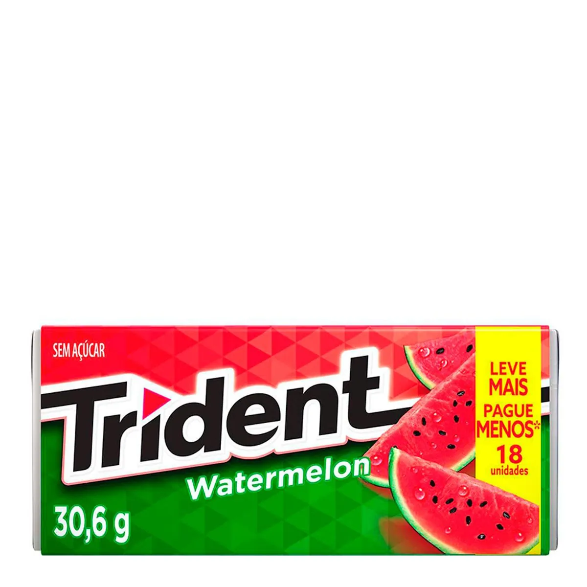Goma de mascar Trident 18S Watermelon caixa 30,6g