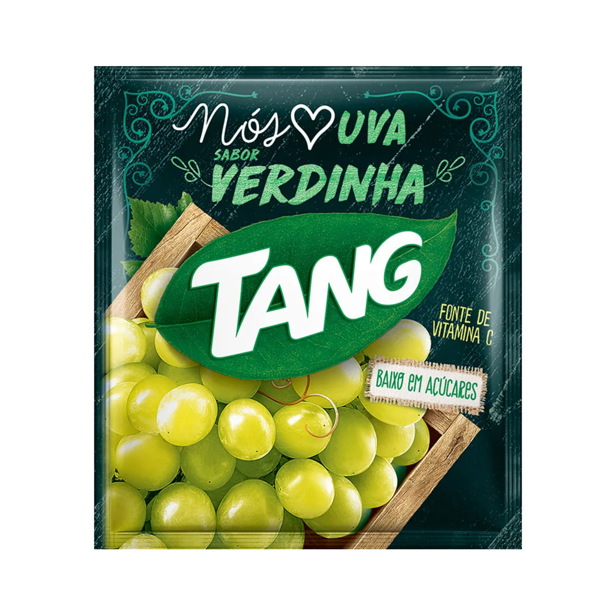 Refresco Em Pó Uva Verdinha Tang Pacote 25g