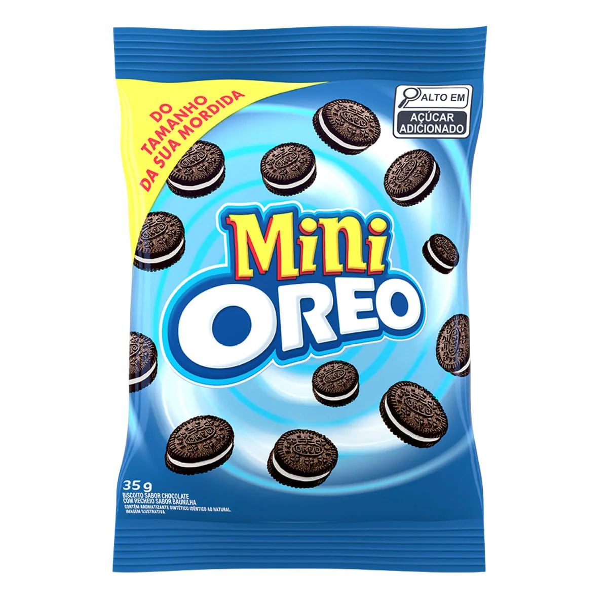 Biscoito recheado Mini Oreo original 35g
