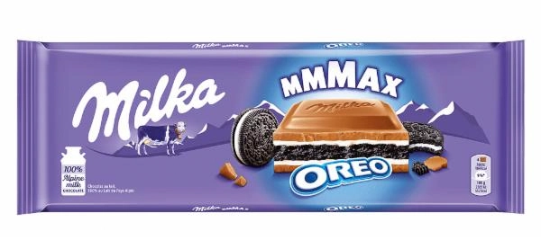 Barra Milka Chocolate Oreo 300gr