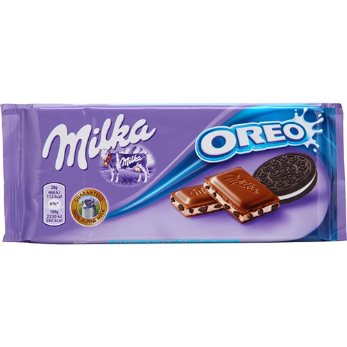 Choc Milka Oreo Br 100g
