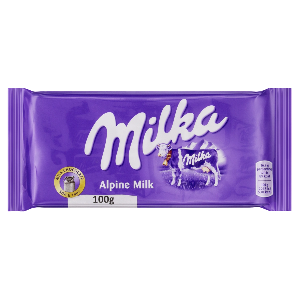 Choc Milka 100g Alpine Milk