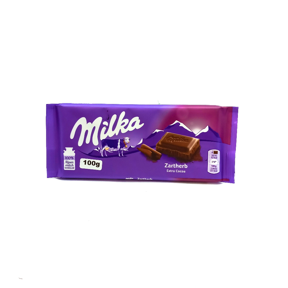 Choc Milka Extra Cocoa 100g