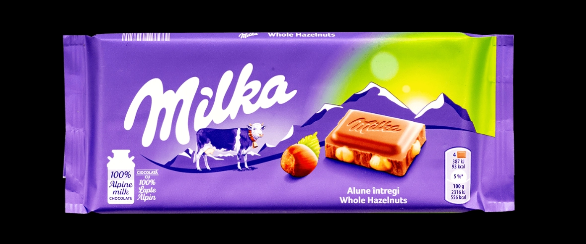 Choc Milka Hazelnuts Br 100g
