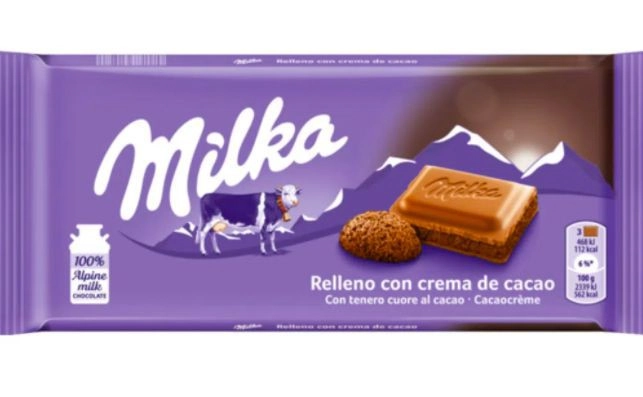 Choc.milka 100g Creme Cacau