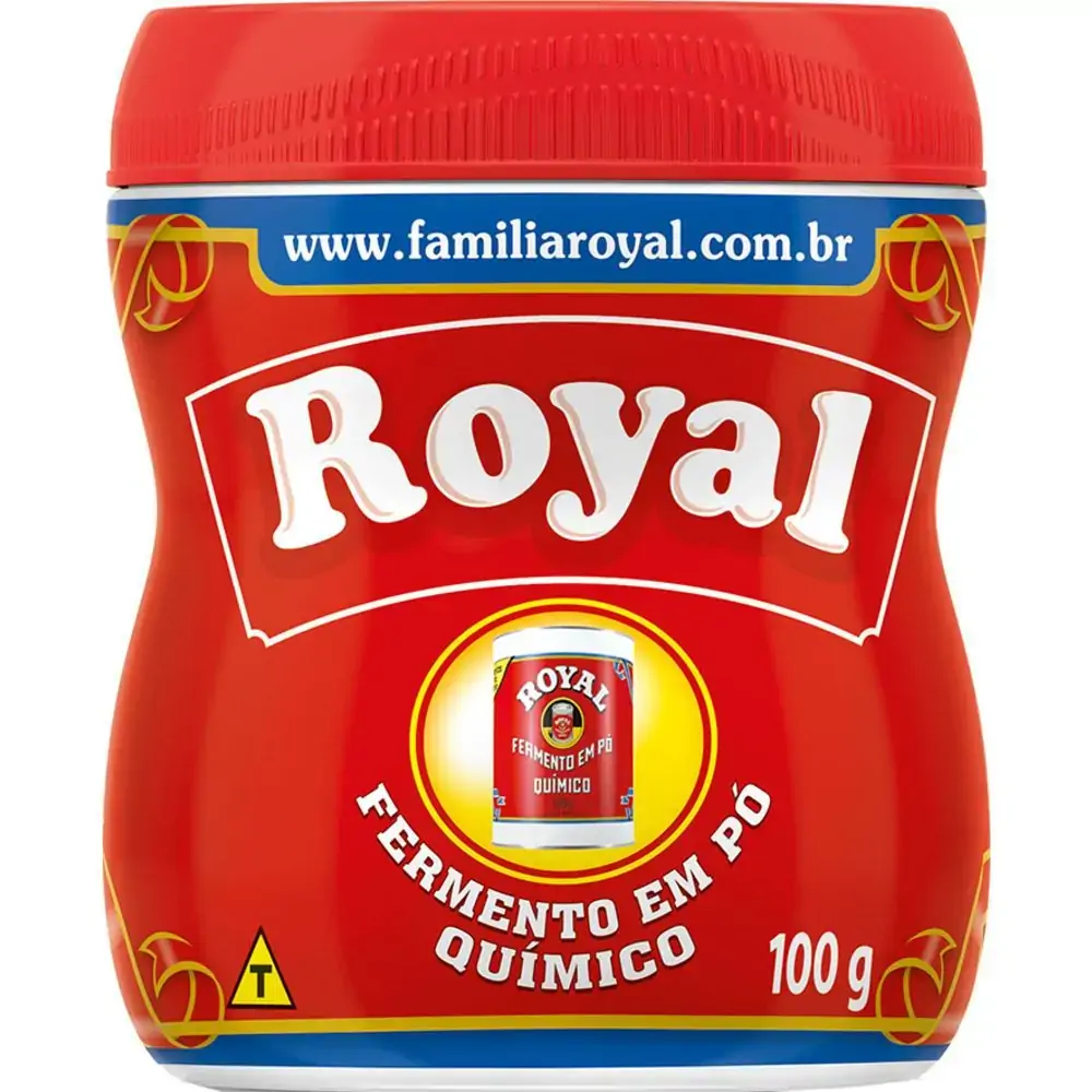 Fermento Em Pó Químico Royal 100g