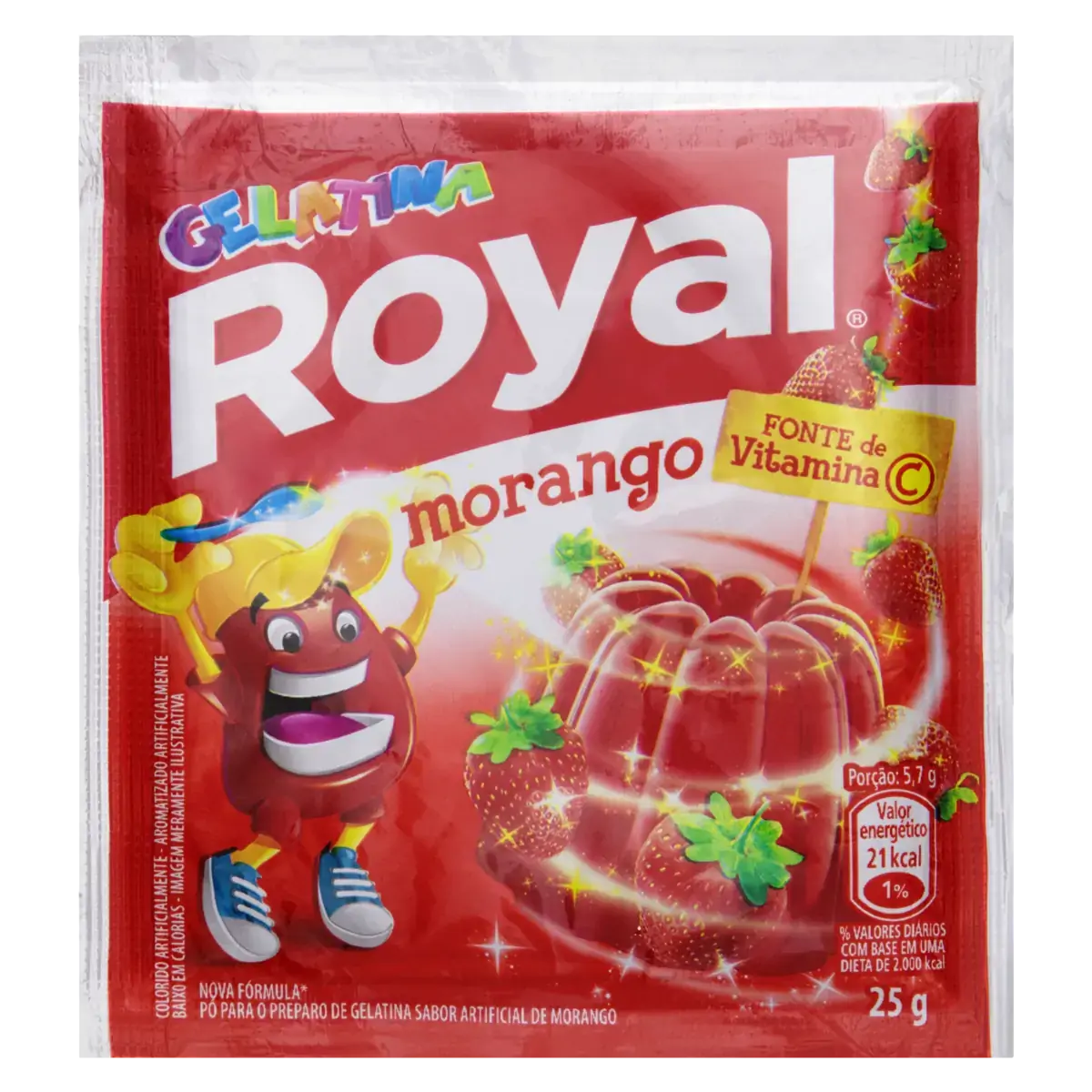 Gelatina Royal Morango