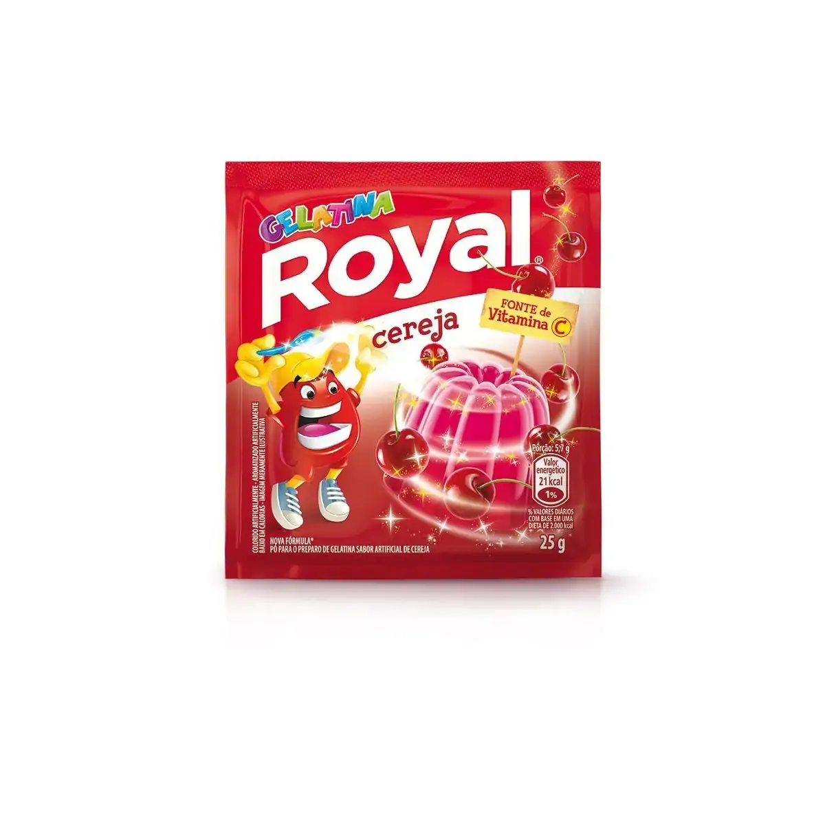 Gelatina Royal Cereja