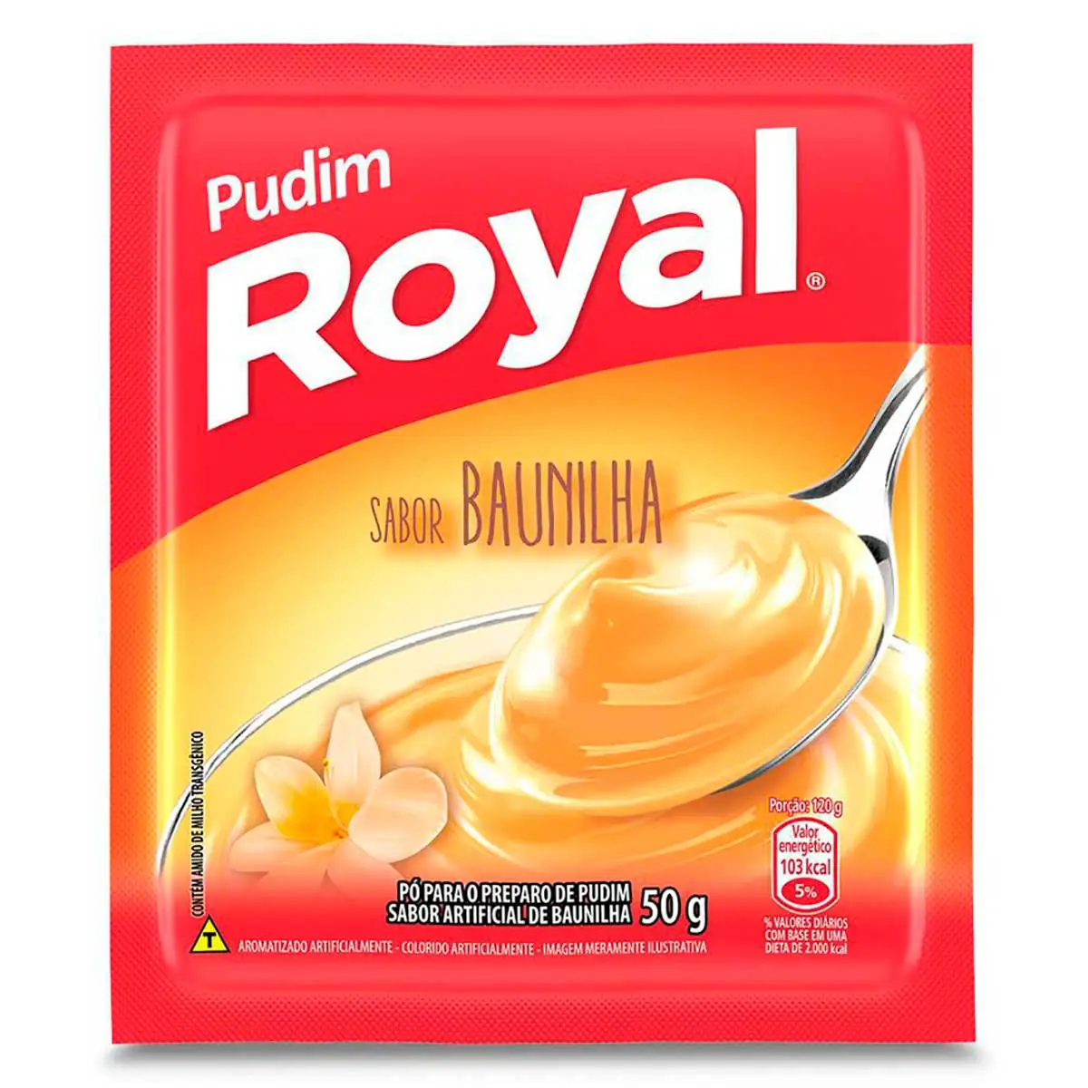 Pudim em pó Royal Baunilha 50g